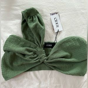 Bandeau Top One Shoulder